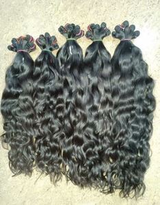 Extensiones de Cabello Humano Natural Indio Rizado sin Pegamento, de Alta Densidad y Larga Duración - Product Image 4