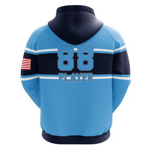 Sweat à capuche pour homme, imprimé color block, motif 'Keep Learning', coupe oversize, style streetwear décontracté, pour l'automne, en polyester tricoté, coupe droite - Product Image 2