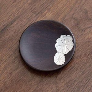 Juego de Posavasos de Madera para Té y Café, Posavasos de Madera Hechos a Mano, Accesorios de Mesa para Tazas, Jarras, Hogar, Oficina, Restaurante - Product Image 4