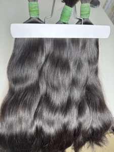 Soldes de 30 $/kilo! Extensions de Cheveux Humains Naturels de Luxe 100% en Gros Vietnam Remy Grade Extension de Cheveux en Vrac - Product Image 5