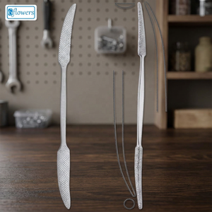 Ensemble de 6 rasps à os Putti pour la chirurgie générale, instrument chirurgical manuel, classe I, certifié CE - Product Image 2