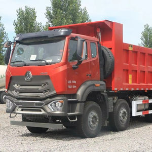 Nuevo Camión Volquete Howo 8x4 Euro 2 Diésel, 10 Ruedas, 11-20T de Carga, Volante a la Izquierda, Cámara Trasera, 251-350HP, 6-8L - Product Image 1