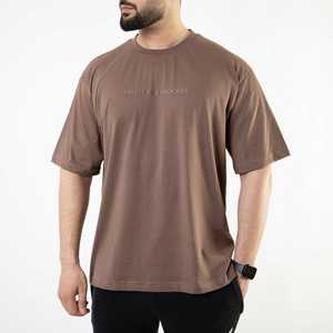 Camiseta de Hombre al por Mayor, 100% Algodón, Estilo Urbano, de Manga Corta, Secado Rápido, Transpirable, con Diseño en la Parte Delantera - Product Image 1