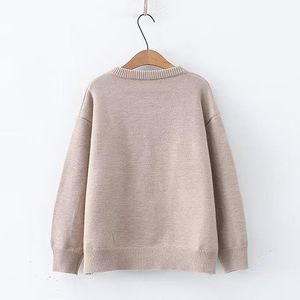 Cardigan tricoté respirant à col en V personnalisé pour homme, pull rayé boutonné style universitaire pour la mode automne – Marché européen - Product Image 2