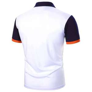 Camisetas Polo Blancas Personalizadas para Hombre, Talla Grande, 2026, de Algodón Transpirable con Diseño a Rayas, Ropa Casual, Nueva Moda, Tejido de Punto - Product Image 2