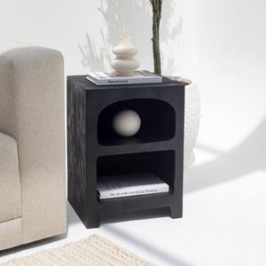 Mesa Auxiliar Pintada en Negro Vandana Sierra Altis, Mueble de Diseño Moderno y Contemporáneo - Product Image 2