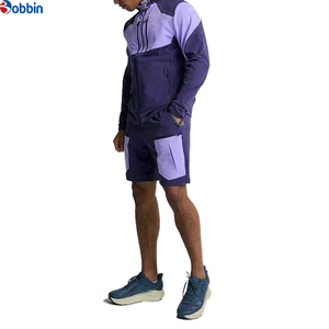 Conjuntos Deportivos Personalizados para Mujer y Hombre, Ropa de Entrenamiento, Chaqueta Cortavientos Personalizada, Conjunto de Verano con Pantalones Cortos y Sudadera con Capucha para Hombre, Venta al Por Mayor - Product Image 2