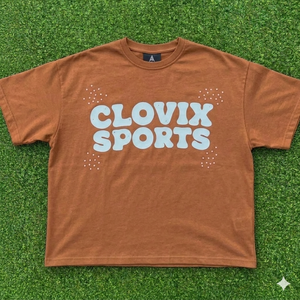 T-shirt vierge surdimensionné Clovix Sports en coton épais, délavé vintage, effet soleil décoloré et vieilli, personnalisable, style streetwear - Product Image 6