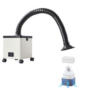 Estrattore di Fumi per Saldatura Senza Spazzole 85W, Regolazione a 3 Velocità, Filtri a 3 Stadi, Aspirazione Potente 200m3/h, Forniture per Saldatura a 3 Stadi - Product Image 1