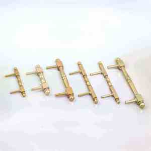 Poignées de porte et de fenêtre modernes polies, ambidextres, durables, faciles à installer, pour hôtels, extérieur, sécurité, quincaillerie de fixation - Product Image 1