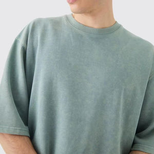 Camiseta de Hombre 100% Algodón, 240 g/m², Calidad de Lujo, Corte Holgado, Hombros Caídos, Diseño Personalizado, Cuello Redondo, Calidad Premium - Product Image 6