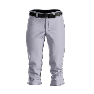 Ensemble de maillot de baseball pour homme, bleu royal avec bordure noire, pantalon blanc, boutons sur le devant, manches courtes - Product Image 2
