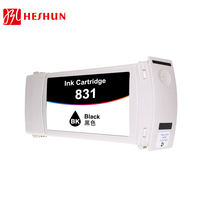 Heshun Cartouche d'encre compatible couleur de haute qualité CZ682A - CZ687A HP 831 pour HP Latex 310/315/330/335/360/365/370/375/560/570