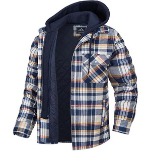 Vente en gros : Blousons d'hiver unisexe en toile patchwork à capuche, chauds, coupe-vent, imperméables, style streetwear - Product Image 5