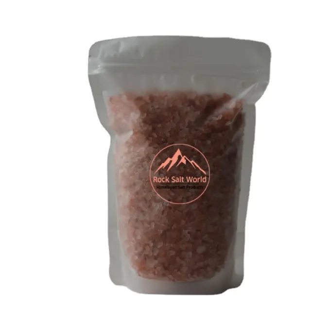 Himalaya Licht Roze Natuurlijke Eetbare Steenzout Met 3 Kg Zout Zak En Zakje Beste Voor Koken En Tafel Zout in Geraffineerde Granen