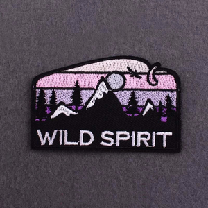 Custom Embroidered Circle <b>Patch</b> With Your Design Logo <b>Sew</b>-<b>On</b> Nonwoven Felt Fabric <b>Patch</b> - Product Image 6
