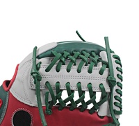 Guantes de béisbol de cuero genuino, equipo de béisbol para partido de Softball internacional, para adultos y jóvenes