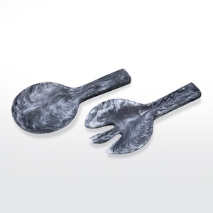 Resin <b>Salad</b> Servers Set with Aqua Swirl Design Custom Color Options Dishwasher Safe <b>Salad</b> <b>Tools</b> From Artizon Studio - Product Image 6
