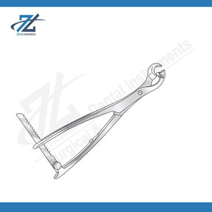 Pinza para Huesos Lambotte de 220 mm, Acero Inoxidable, Instrumento Quirúrgico Ortopédico Reutilizable, Fabricante de Pakistán - Product Image 2
