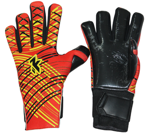 Guantes de portero de fútbol profesional, excelentes guantes de fútbol de cuero y látex para capturar balones para porteros - Product Image 3