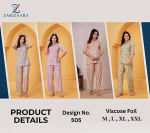 Conjunto de Dos Piezas de Algodón Puro con Diseño Floral para Mujer, Ropa de Verano, Conjunto de Kurta y Pantalón, Vestidos Sencillos e Informales, Excelente Precio - Product Image 4