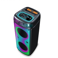 XBOOM 600W Altavoz Portátil Inalámbrico Bluetooth de Doble Woofer de 8 Pulgadas con Ruedas para Fiestas, la Caja de Sonido Más Potente para Guitarras
