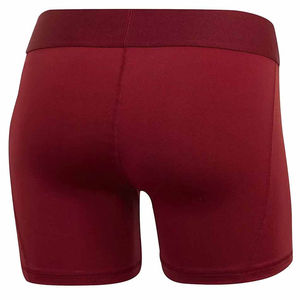 Women's High <b>Waist</b> Solid Color Sporty Shorts Knitted Spandex Nylon Breathable <b>Elastic</b> <b>Waist</b> Regular Fit - Product Image 5