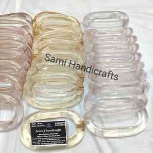 Cadenas de Resina con la Mejor Combinación de Colores, Tamaño Grande y Opciones Transparentes o Multicolores, Estilo Moderno para Regalos por Sami Handicraft - Product Image 2