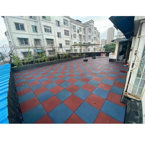 ติดตั้งง่ายกระเบื้องยางแบบประสานสำหรับทางเท้าและลาน - Product Image 5