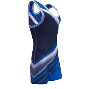 Maillot de lutte personnalisé pour hommes de haute qualité, imprimé réversible, impression numérique d'équipe, respirant, léger, extensible, séchage rapide - Product Image 3