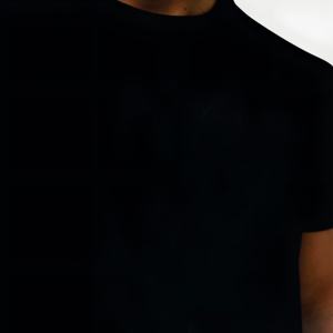 Camiseta Clásica Negra de Algodón para Hombre, Camiseta Básica Informal de Manga Corta, Transpirable, Ropa Urbana de Verano, Lisa, con Logotipo Personalizado al por Mayor - Product Image 4