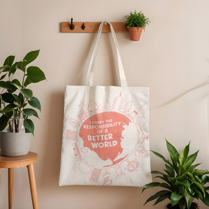 Fournisseur indien de sacs en coton 100% de qualité supérieure, au design imprimé attrayant, de forme rectangulaire, personnalisables avec votre marque, au prix d'usine. - Product Image 1