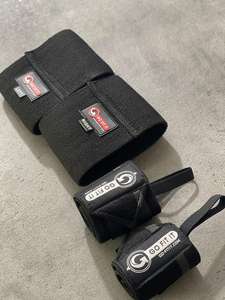 สายรัดข้อมือนีโอพรีนแบบยืดหยุ่นพร้อมแถบรัดแบบกดกระชับ - น้ำหนักเบา กันลื่น ปรับได้สำหรับการยกน้ำหนัก - Product Image 3