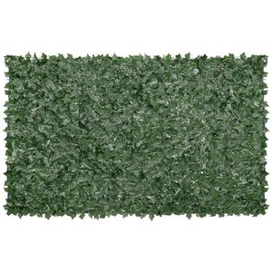 Schermo per la privacy in edera artificiale 59 x 118 pollici, con retro in tessuto a rete e giunti rinforzati - Product Image 6