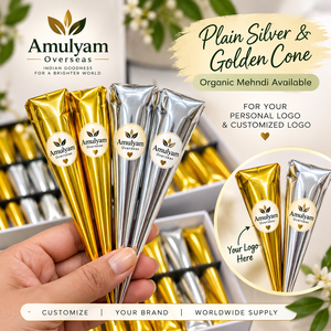 Envases de Cono para Mehndi Rojos/Negros de Lujo Personalizados, Tubos Exprimibles de Aluminio Metálico y Plástico para Pintura Corporal y Dispensación de Cosméticos - Product Image 2