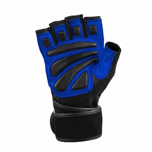 Custom Women's Leather Half Finger Gym Fitness <b>Training</b> <b>Gloves</b> for Workout <b>Weight</b> Lifting Bodybuilding-Breathable Non-Slip High - Product Image 5