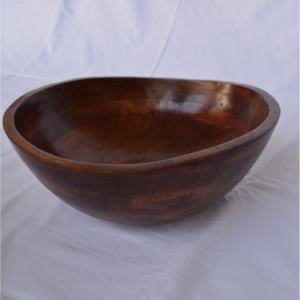 Cuenco y cuchara de madera de acacia hechos a mano de alta calidad, cuencos desechables ecológicos para servir para hoteles y restaurantes - Product Image 5