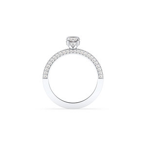 REYES High Quality 14K Solid Gold IGI Certified Lab Grown Diamond Engagement Ring For Women HPHT CVD Diamonds Fine Jewelry - Product Image 5