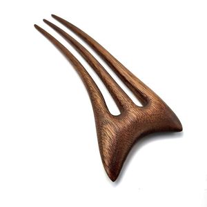 Wooden U Shape Hair Forks Handmade Natural Wood Hair <b>Pins</b> For Women Bun Stick Hair Accessories - Product Image 1