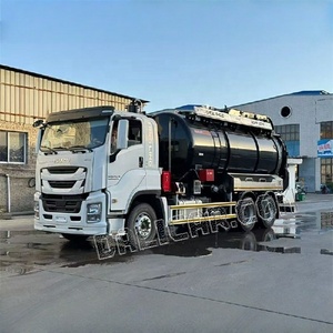 <span class=keywords><strong>Camión</strong></span> cisterna séptico ISUZU GIGA 20m3 5000 galones <span class=keywords><strong>camión</strong></span> de limpieza de succión al vacío fecal de aguas residuales a la venta - Product Image 3
