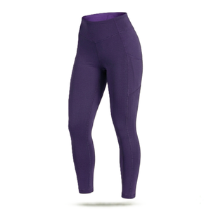 High Waist <b>Leggings</b> <b>with</b> <b>Pocket</b> Stretch Full Length Knitted Spandex Polyester Breathable Quick Dry Women's Activewear - Product Image 5