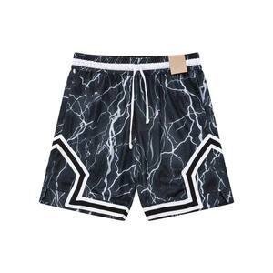 Pantalones Deportivos de Baloncesto Estilo Americano de Alta Calidad, con Nombre de Equipo, Tejido Transpirable de Secado Rápido con Malla Ventilada y Efecto Tie-Dye, Gran Venta - Product Image 2
