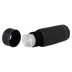 Porte-mouchoirs et distributeur de papier de luxe noir cylindrique, étanche et écologique pour la maison, le bureau et la voiture - Product Image 2