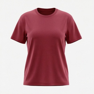 Camisetas Bordadas para Mujer, Tejido Estampado Transpirable y Ecológico, Tallas Personalizadas, Uso en Exteriores de Verano, Estilos con MOQ Bajo, Más Vendidas - Product Image 1