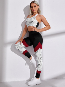 Leggings Deportivos para Mujer SALSTAR, Nuevo Diseño Único, Transpirables, Antibacterianos, Ecológicos, de Spandex/Poliéster, Largo Completo, Cintura Media - Product Image 6