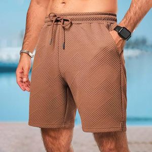 Pantalones Cortos Deportivos Cargo Negros para Hombre, Paneles Transpirables, Tela de Secado Rápido, Lona 100% Poliéster, Cintura Elástica Media - Product Image 4