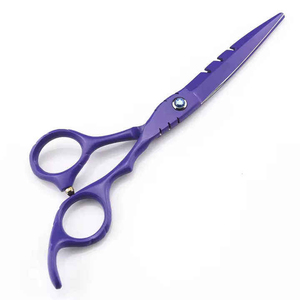 Tijeras de entresacar profesionales de alta calidad, juego de 2 piezas, tijeras de corte de pelo con material de acero inoxidable - Product Image 1