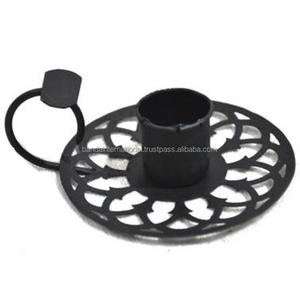 Iron Votive <b>Candle</b> <b>Holder</b> With Handle <b>Black</b> Powder Coating Finished For Lighting Home Decoration And Other <b>Candle</b> <b>Holders</b> Jars - Product Image 6