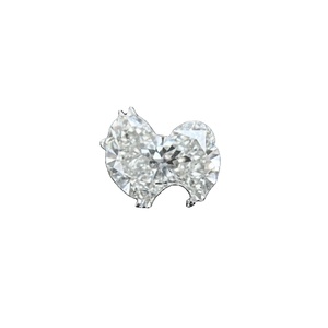 Diamant synthétique cultivé en laboratoire certifié IGI GIA, vente en gros, HPHT CVD, naturel, DEF VVS VS, taille Pomeranian - Product Image 1