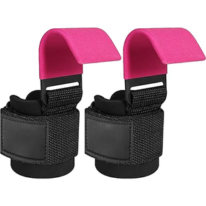 Best Selling Neoprene Heavy Hook Breathable Weightlifting <b>Dumbbell</b> Deadlifting Hand Support Grip Palm Protection Heavy Hook - Product Image 2
